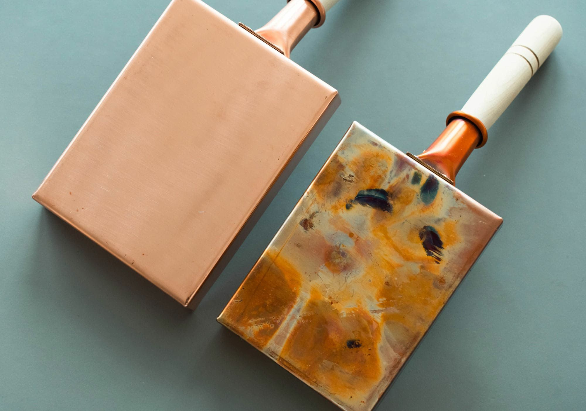 木屋 中村銅器製作所 玉子焼鍋 西型 12長 13角 宅配便送料無料 | シキ